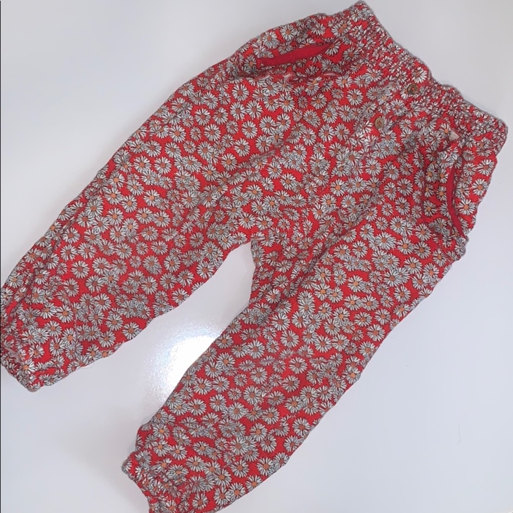 Zara baby 2-3 year comfy floral pants
